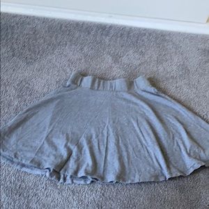 Grey  mini skirt